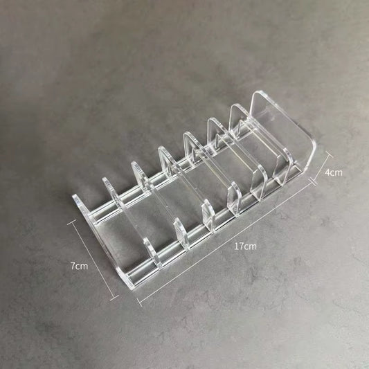 DVD/CD Organizer,Eyeshadow Palette Storage Tray Cosmetics Rack Makeup Tools Compartment Holder Sunglasses Storage Shelf