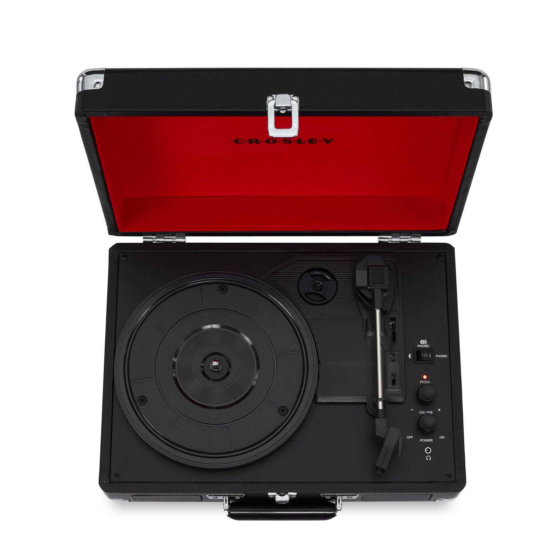 Cruiser Premier Vinyl Record Player with Speakers and Bluetooth - Audio Turntables
