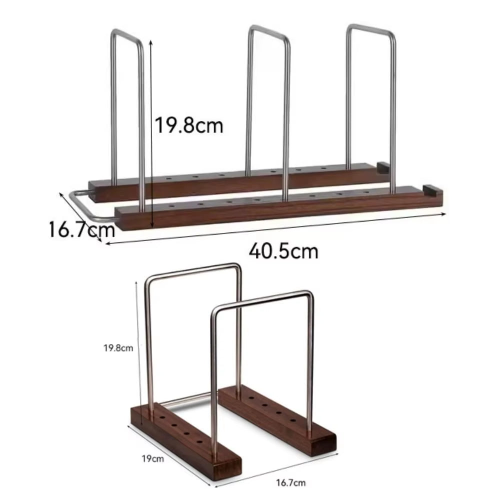 Retro Solid Walnut Vinyl Record Holder Adjustable Portable Record Stand Space Saving Album Display Holder