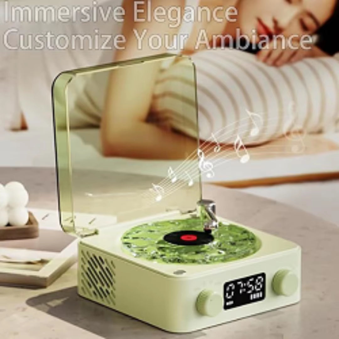 Listen to Aquamarine Audio Classy Stereo Atmosphere Light High Quality Home Record Player Vinyl Record Niche