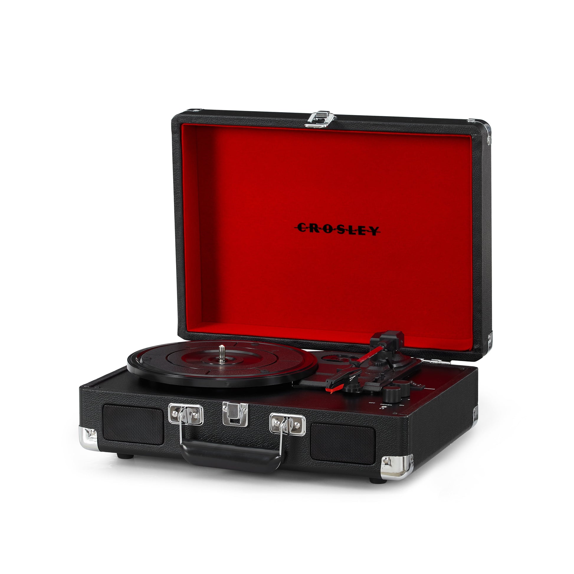 Cruiser Premier Vinyl Record Player with Speakers and Bluetooth - Audio Turntables