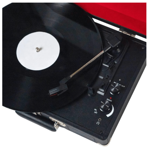 Retro Vinyl Turntable Bluetooth Speaker