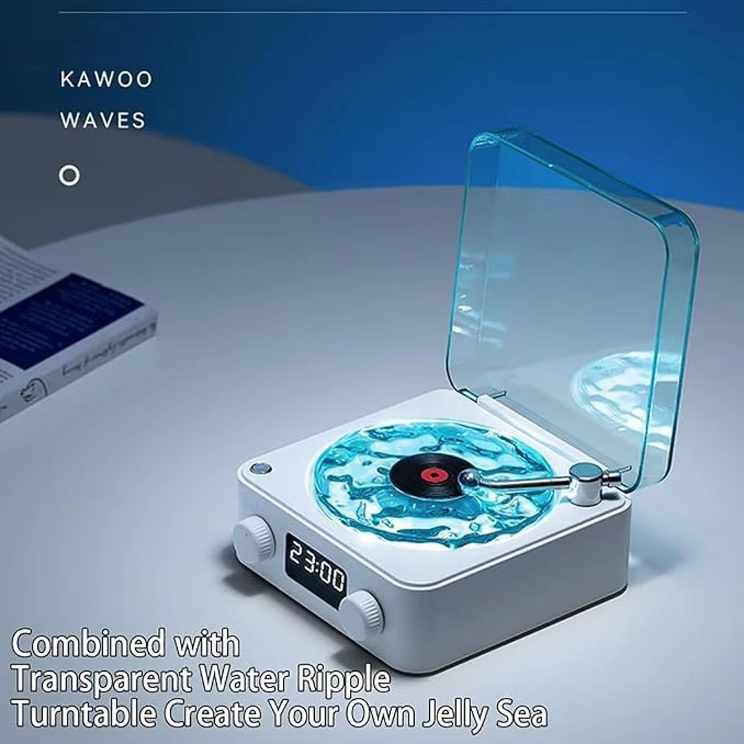 Listen to Aquamarine Audio Classy Stereo Atmosphere Light High Quality Home Record Player Vinyl Record Niche